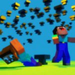 Noob vs Pro But Anvil Rain Minecraft